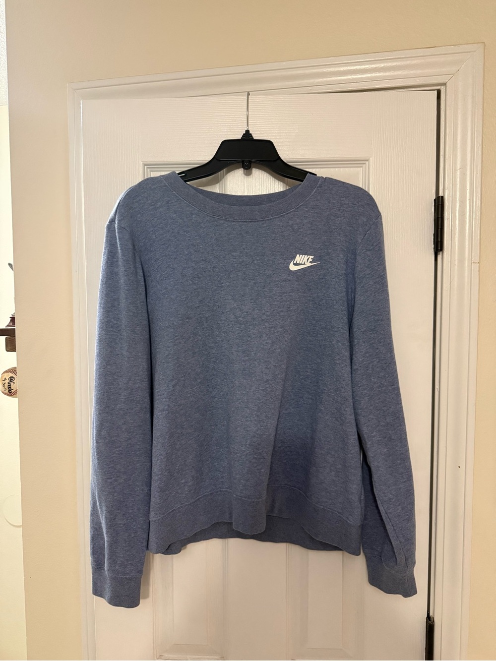 Nike Heather Blue Pullover Sweatshirt